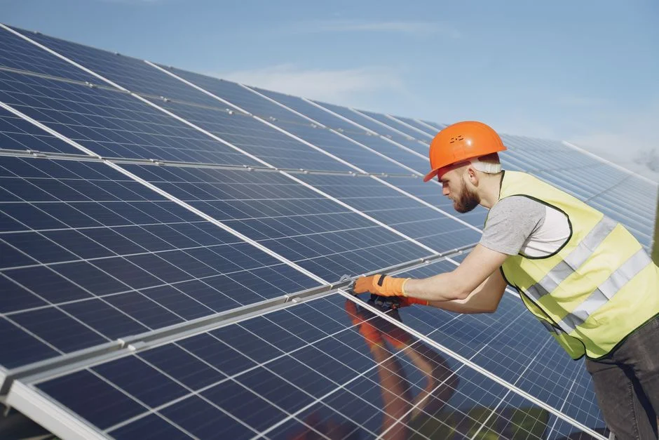 Solar panels and electrical installation